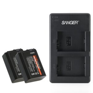 Sanger FW50 İkili USB Şarj ve Batarya Seti