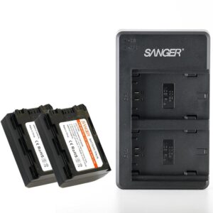 Sanger FZ100 İkili USB Şarj ve Batarya Seti