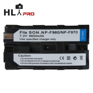 Hlypro Sony MC1500 için F960/970 Batarya