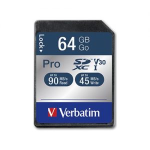Verbatim 64GB Sdxc Pro U3 Hafıza Kartı